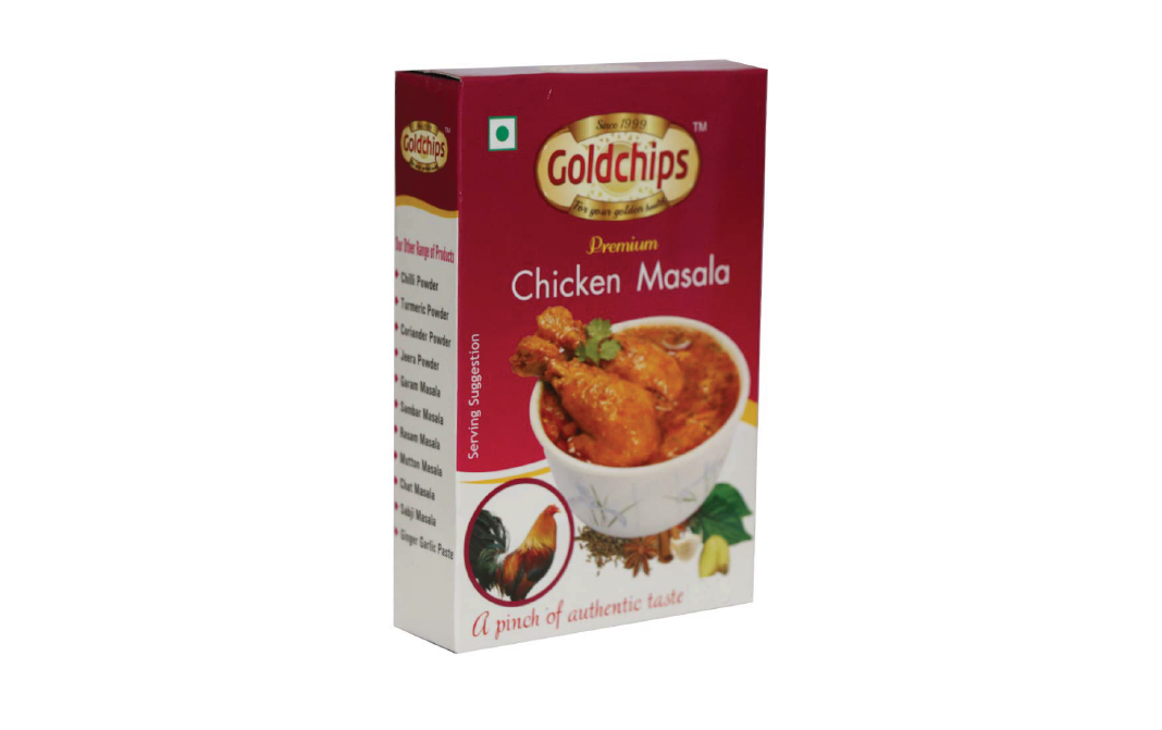 Goldchips Chicken Masala    Pack  50 grams